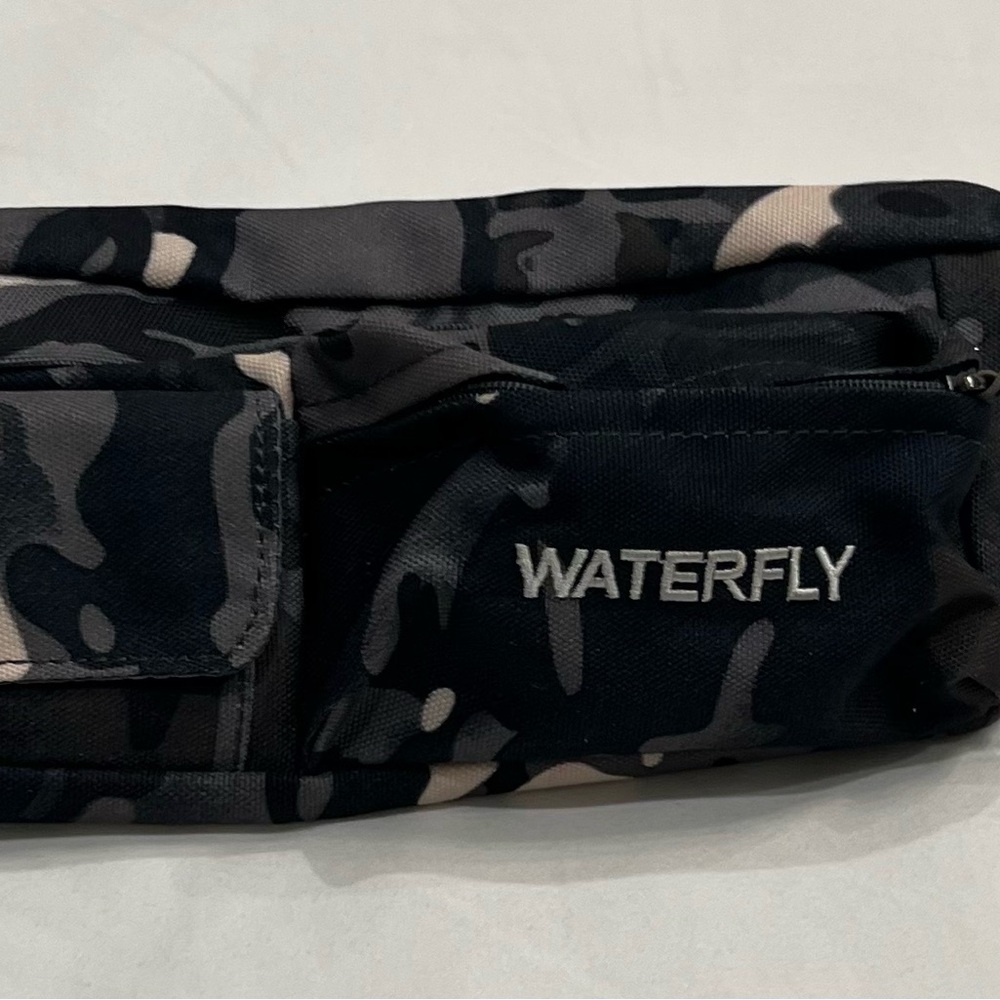 WATERFLY Fanny Pack for Women Men Water Resistant Belt Bag 4 Pockets - Picture 11 of 13
